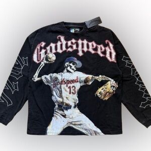Godspeed Baseball L/S Black